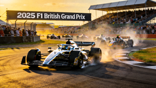 2025赛季F1英国大奖赛银石赛道经典弯道